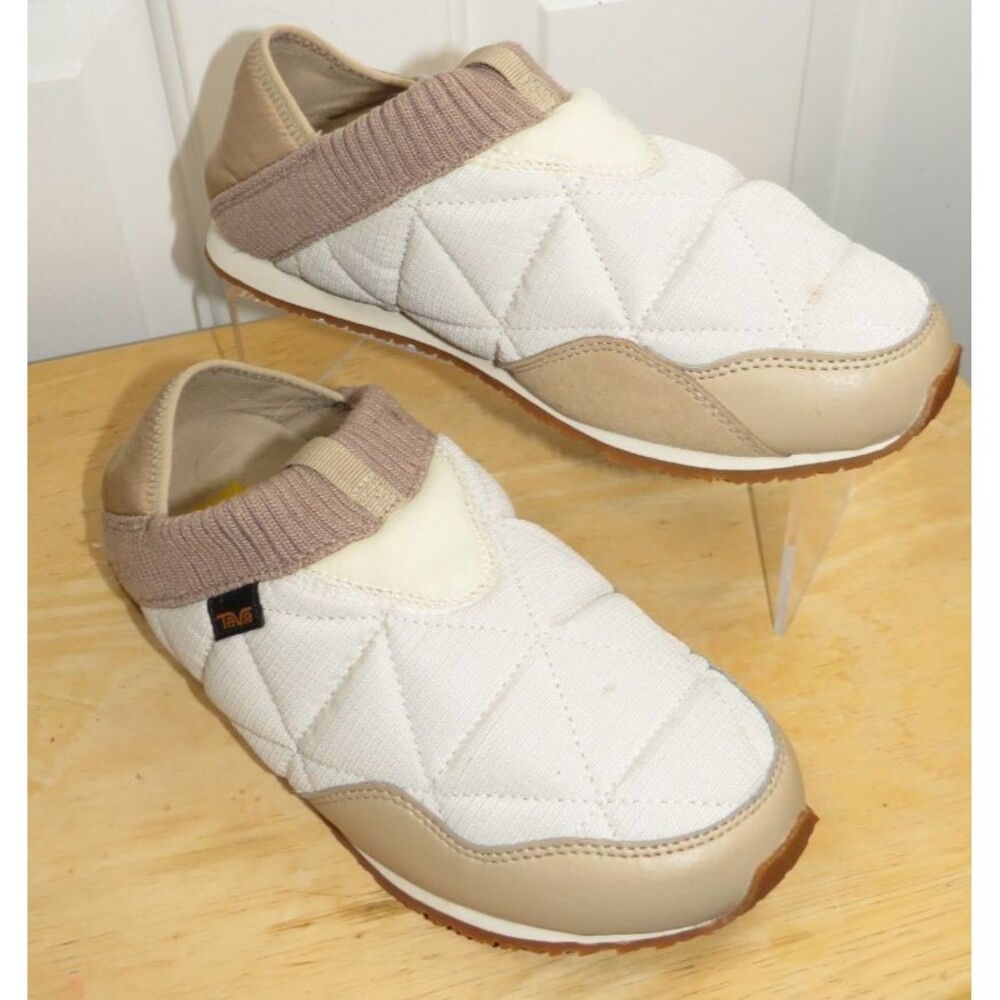 Teva Reember Slip On Shoes Womens Outdoor Camp Quilted Moc Multi Neutral Sz 9